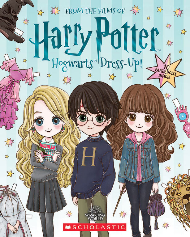 Scholastic - Harry Potter: Hogwarts Dress-Up! - Édition anglaise
