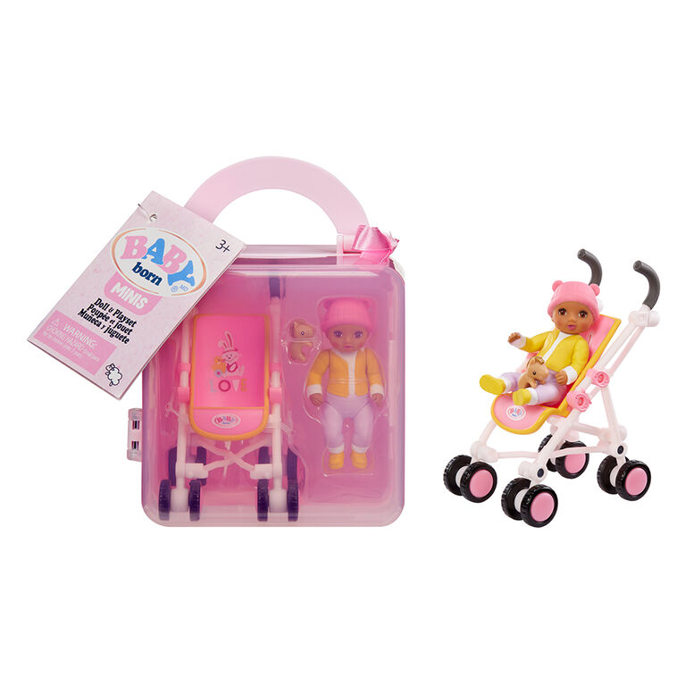 BABY born  MINIS Playset Stroller