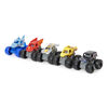Monster Jam, Official Mini Collectible Monster Trucks 5-Pack with 1 Mystery Truck, 1:87 Scale
