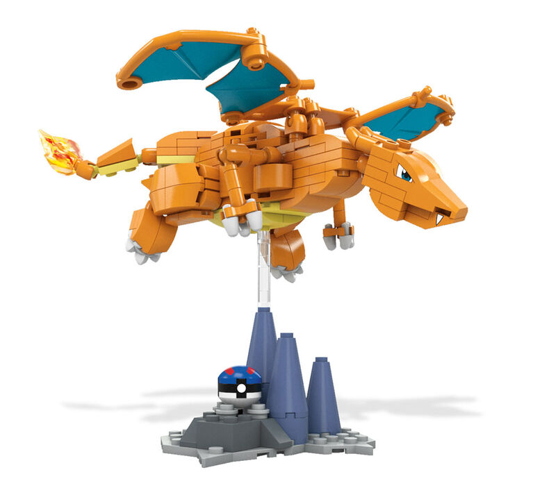 Mega Construx - Pokémon - Dracaufeu - jouet de construction - 8 ans et +