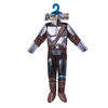 Star Wars The Mandalorian Deluxe Youth Costume - Large - Powerwall Jumpsuit With Printed Design And Polyfill Stuffing Plus Gloves, Cape, And 3D Headpiece