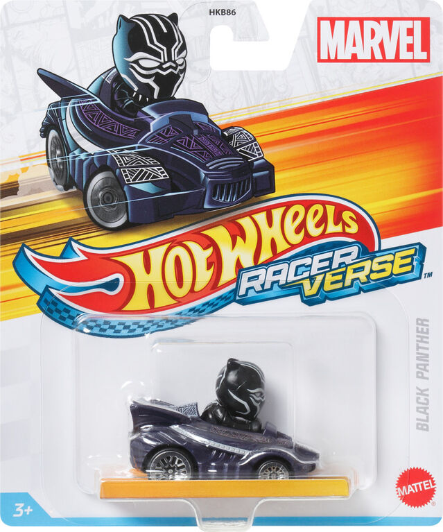 Hot Wheels RacerVerse Die-Cast Vehicle with Pop Culture Character Driver (Styles May Vary)
