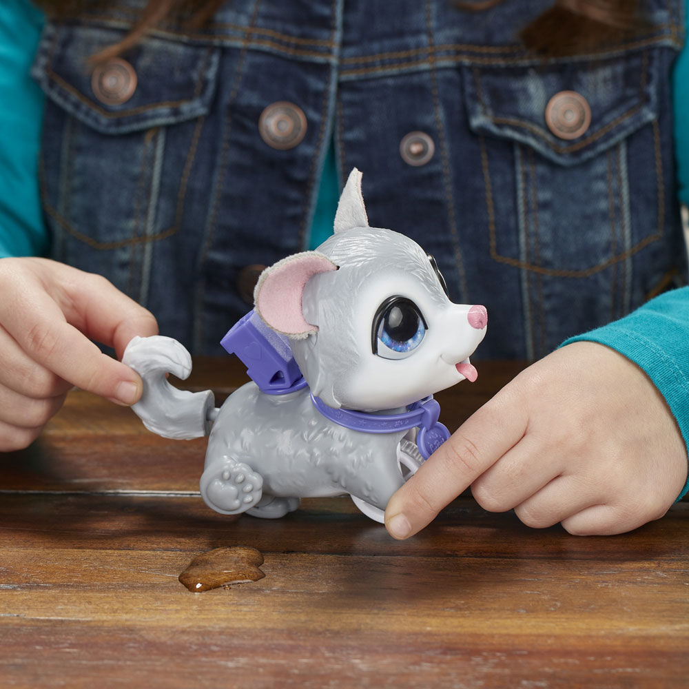 furReal Peealots Lil Wags Husky Interactive Pet Toy
