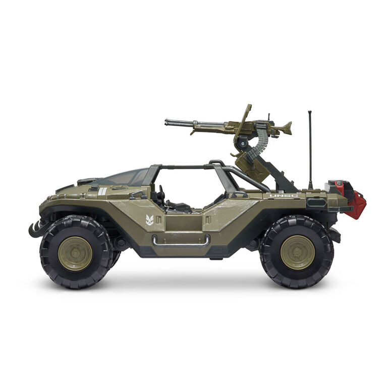 Halo - véhicule de luxe (figurine de 10 cm et véhicule) - Warthog et Master Chief
