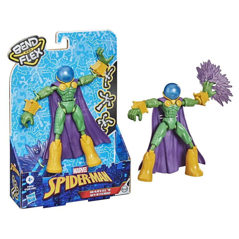 Marvel Spider-Man Bend and Flex Marvel's Mysterio Action Figure Toy