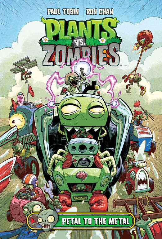 Plants vs. Zombies Volume 5: Petal to the Metal - Édition anglaise