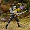 Power Rangers Lightning Collection, figurine premium de collection Dino Charge Ranger noir - Notre exclusivité