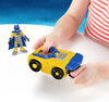 Imaginext DC Super Friends  Slammers Batmobile and Mystery Figure