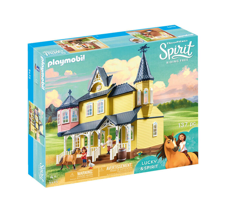 Playmobil - Spirit Maison de Lucky (9475)