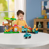 Fisher-Price Little People Wildlife Train & Trek Toddler Gift Set with Animals & Figures