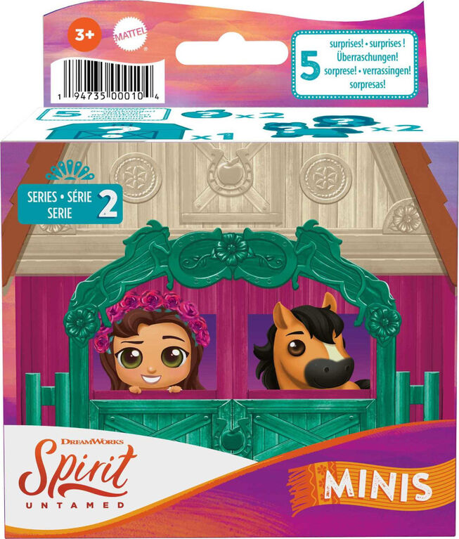 Spirit Untamed Minis Lucky and Spirit Doll and Horse