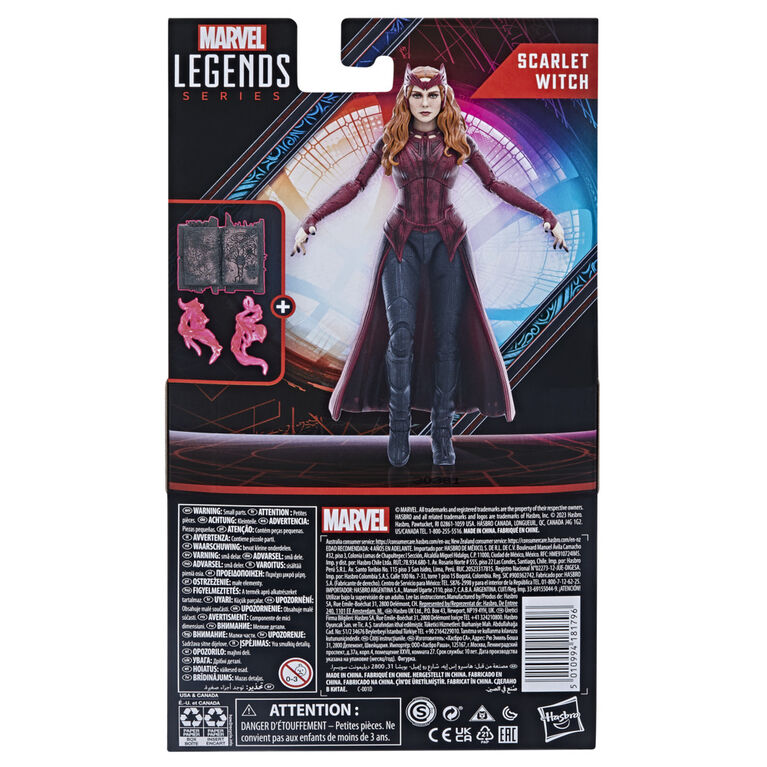 Marvel Legends Series Doctor Strange in the Multiverse of Madness, figurine Scarlet Witch de 15 cm - Notre exclusivité