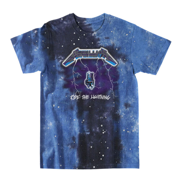 Metallica-Lightning- Tie Dye T-Shirt
