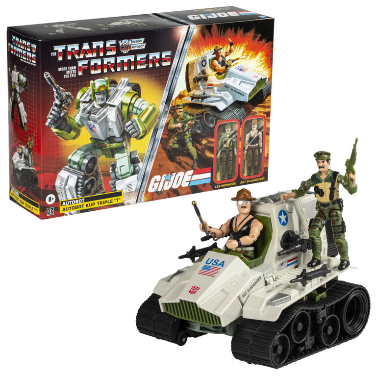 Transformers Collaborative G.I. Joe x Transformers figurine Autobot Kup Triple T