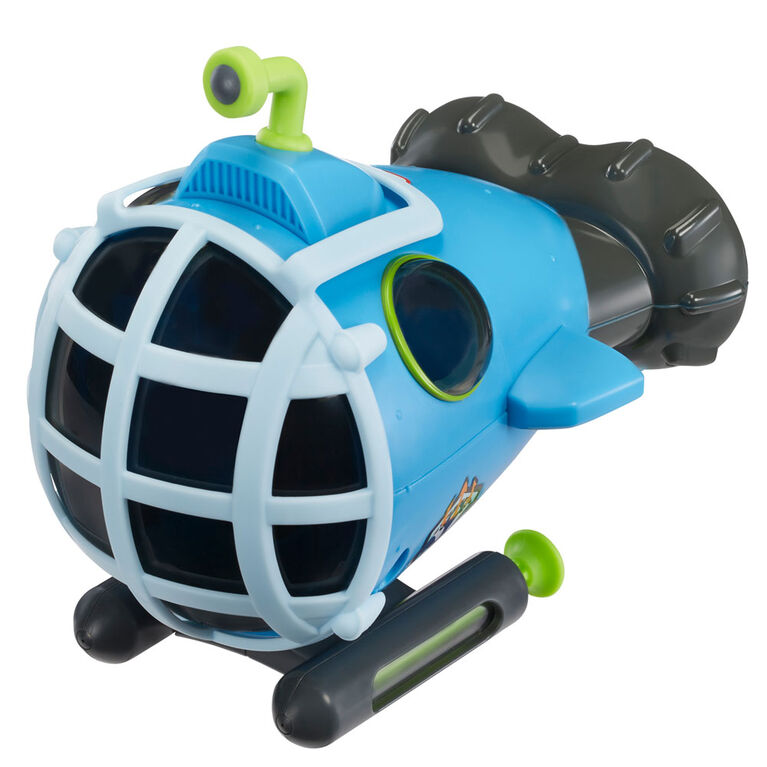 Big Adventures Submarine STEM Toy Water Vehicle with Underwater Viewer, Water Sprayer and Sifting Net