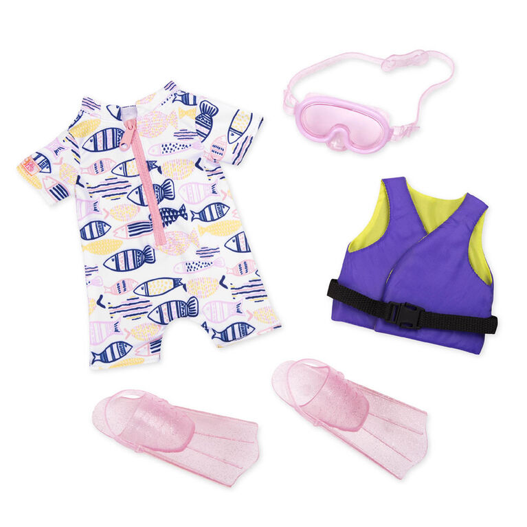 Our Generation - Swimsuit W/ Snorkeling Gear