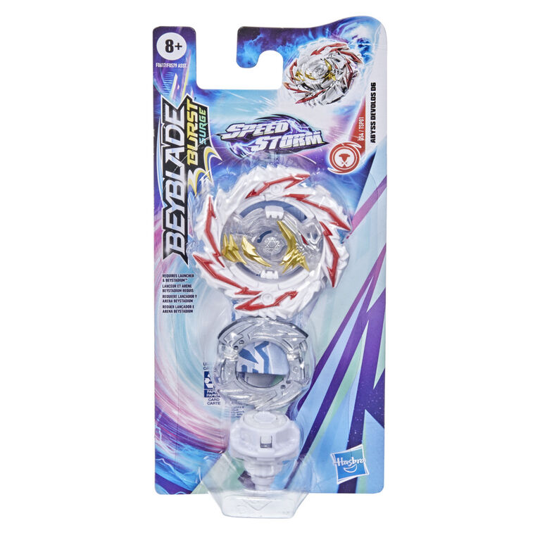 Beyblade Burst Surge Speedstorm Abyss Devolos D6 Spinning Top Single Pack