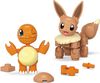MEGA Pokémon Poké Ball 2-Pack Building Toy Kits with 2 Action Figures (40 Pieces)