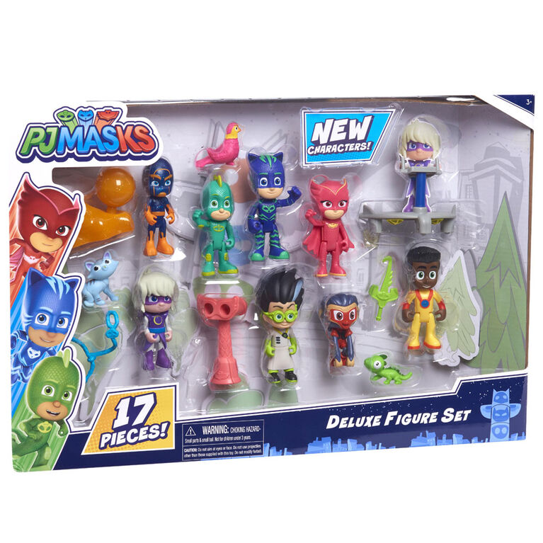 Ensemble de Figurines De Luxe des Pyjamasques - Édition anglaise