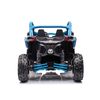 KIDSVIP Can-Am Maverick 2X24V Kids' & Toddlers' 4X4 Ride-On UTV Buggy w/ RC - Blue