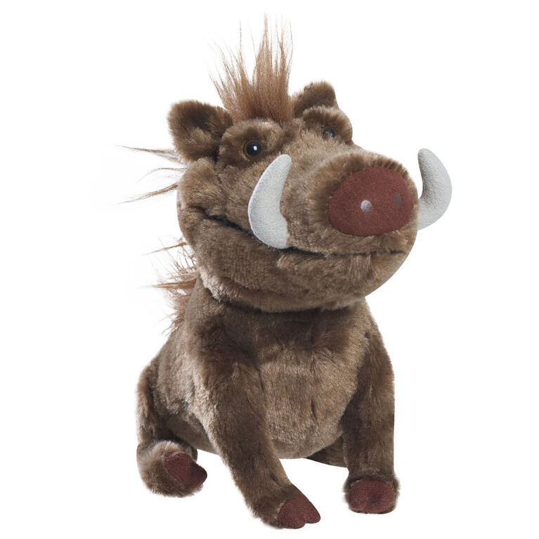 Lion King Live Action Small Plush with Sound - Pumbaa