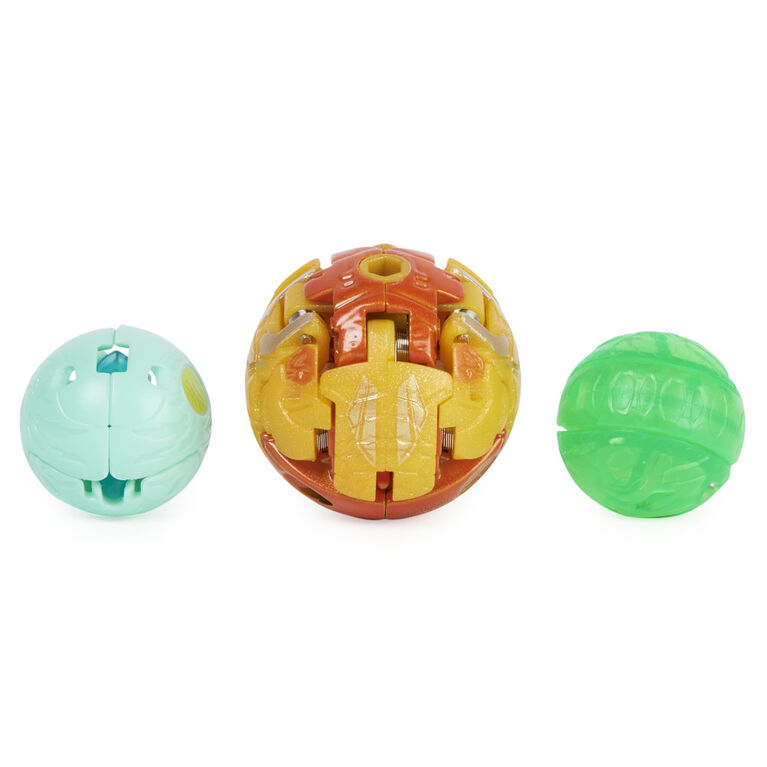 Bakugan Evolutions, Neo Dragonoid with Nano Fury and Lancer Platinum Power Up Pack