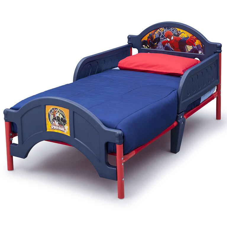 Marvel Spider-Man Plastic Toddler Bed by Delta Children