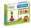 Tileblox 14Pc Rainboew Magnetic Construction Set