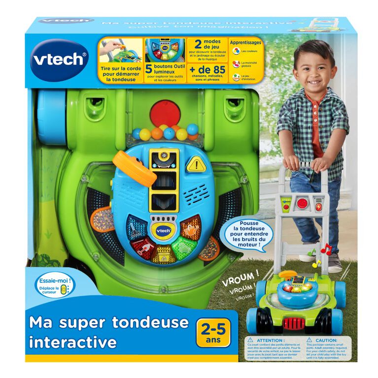 VTech Pop and Spin Mower - French Edition