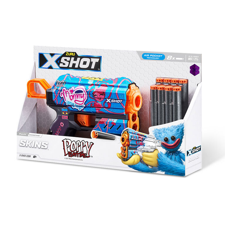 X Shot Flux(8 Darts)Poppy Playtime S1