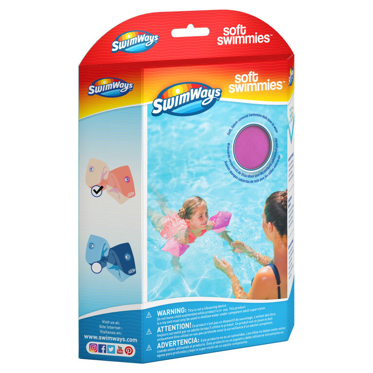 SwimWays Soft Swimmies - Pink