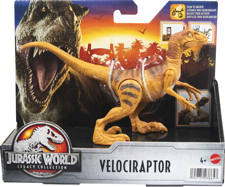 Jurassic World Legacy Collection Feature Dino Velociraptor - R ...
