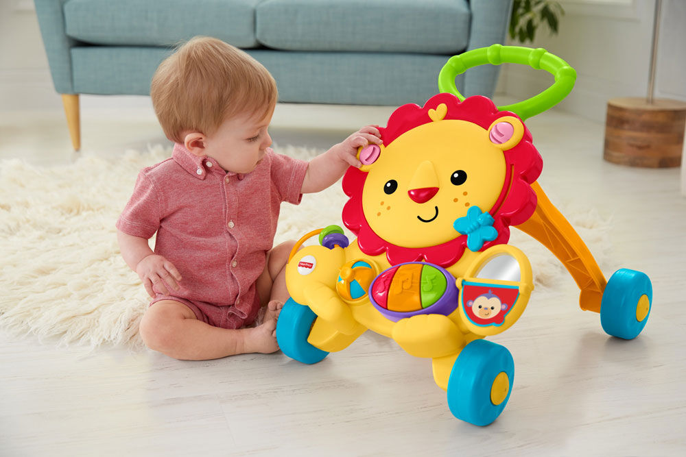 Fisher price top musical lion walker