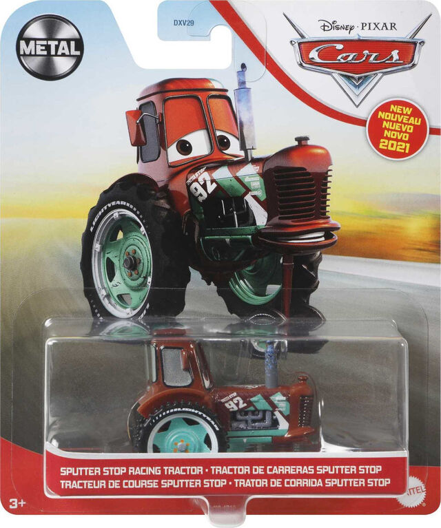 Disney Pixar Cars Sputter Stop Tractor Vehicle
