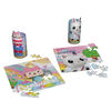 Gabby's Dollhouse, Coffret de 2 puzzles de 48 pièces avec tubes de rangement représentant les personnages, jouets Gabby's Dollhouse, puzzles pour enfants