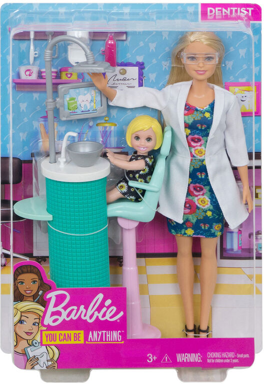 Barbie Dentist Doll & Playset