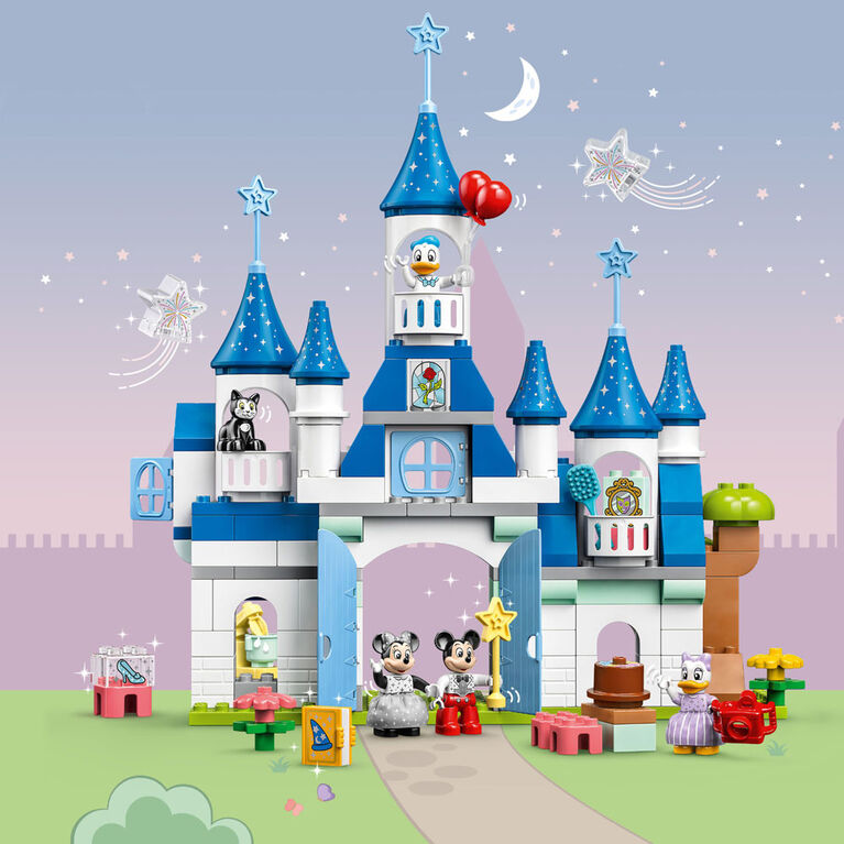 LEGO DUPLO  Disney 3in1 Magic Castle 10998 Building Toy Set (160 Pieces)