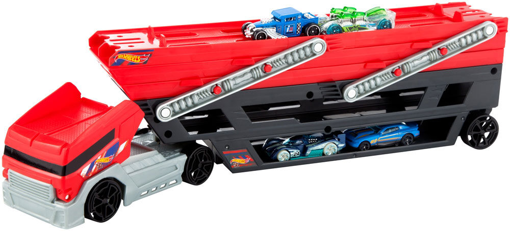 Hot wheels mega hauler with 20 cars costco shop