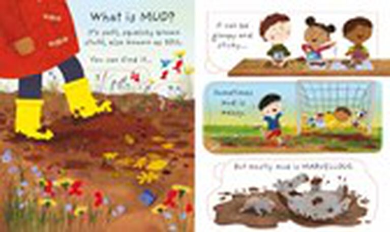 Lift-the-Flap Very First Questions and Answers: What is Mud? - Édition anglaise