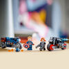 LEGO Marvel Les motos de Black Widow et de Capitaine America 76260 (130 pièces)