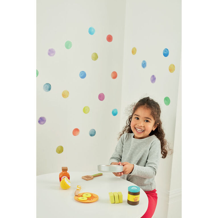 Early Learning Centre Wooden Pancake Playset - Édition anglaise - Notre exclusivité