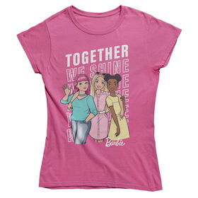Barbie - T-shirt &agrave; manches courtes - Rose