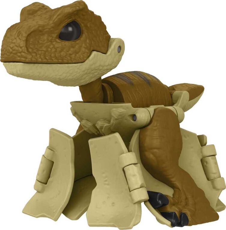 JW - Transformation F&eacute;roce - &Eacute;closions cach&eacute;es - oeuf en dinosaure