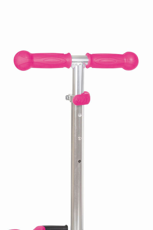 Globber Primo Lights Scooter - Neon Pink