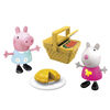 Peppa Pig Peppa's Adventures Peppa's Picnic Playset, Preschool Toy With 2 Figures and 8 Accessories