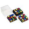 Rubik's Roll, 5-in-1 Dice Games Pack and Go Travel Size Multiplayer Colorful Road Trip Board Game