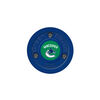 Green Biscuit NHL Team Puck - Vancouver Canucks