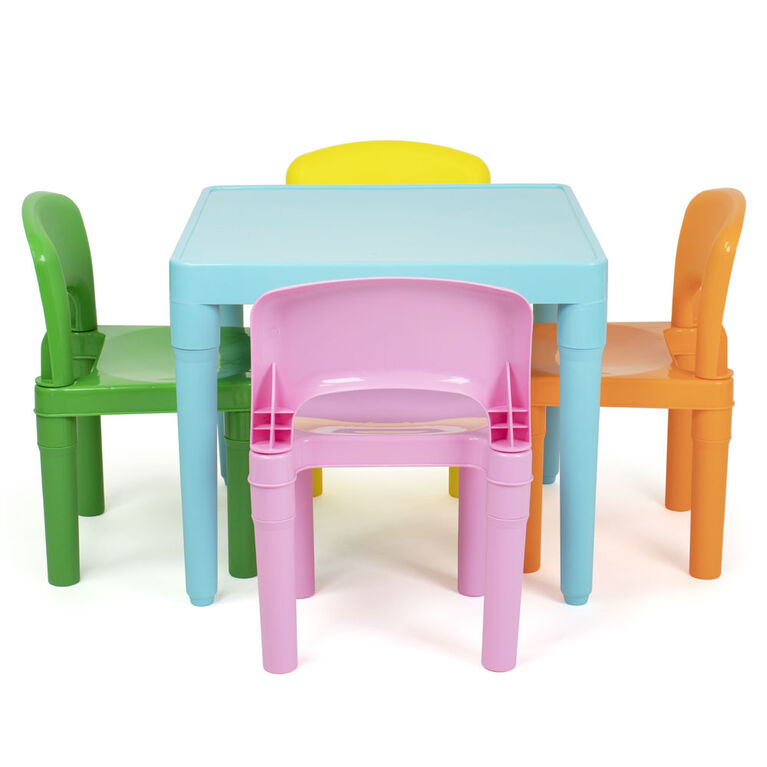 Humble Crew Kids Plastic Table 4, Toddler Table Chair Set Toys R Us