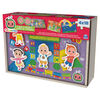Cocomelon, 4-Pack Wooden Puzzles, 18-Pieces Each Jigsaw Toy Gift Set with Interchangeable Characters