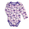 Baby Mode 3 Piece Vest Set: Purple Floral